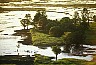 swamps at dusk. - Impresiones de Australia, by Laurenz Bobke.